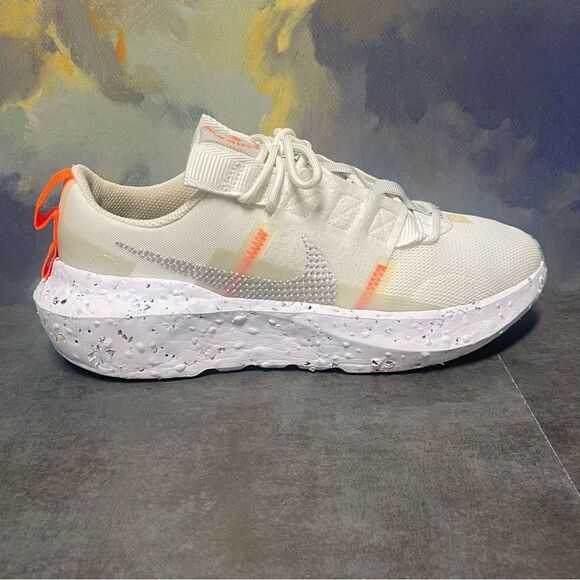 Nike Crater Impact CW2386-100 Women's Summit White Grey Fog Sneakers Size 7 - Picture 11 of 16